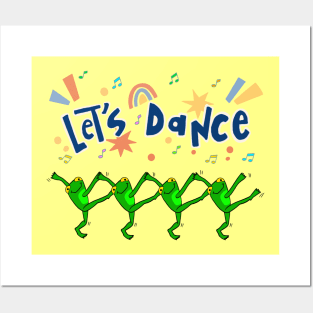 Let’s dance! Frog dance! Posters and Art